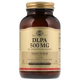 Solgar Dlpa 500 Mg, 50 Vegetable Capsules